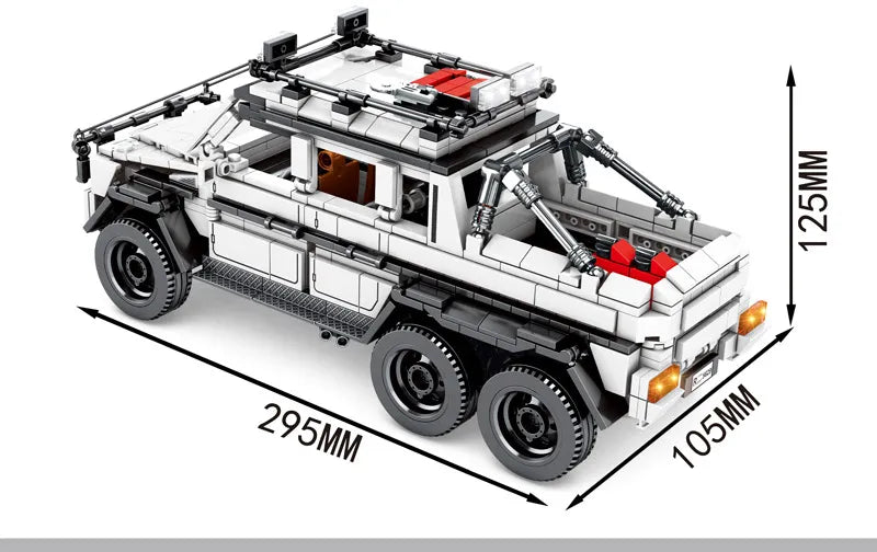 6x6 Off Roader 858 Stücke